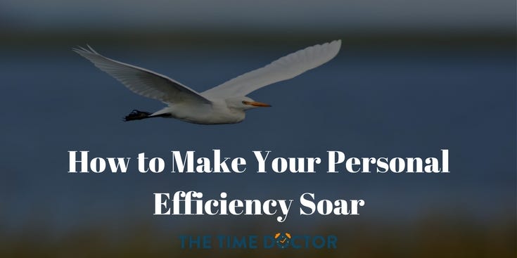 How to Make Your Personal Efficiency Soar 