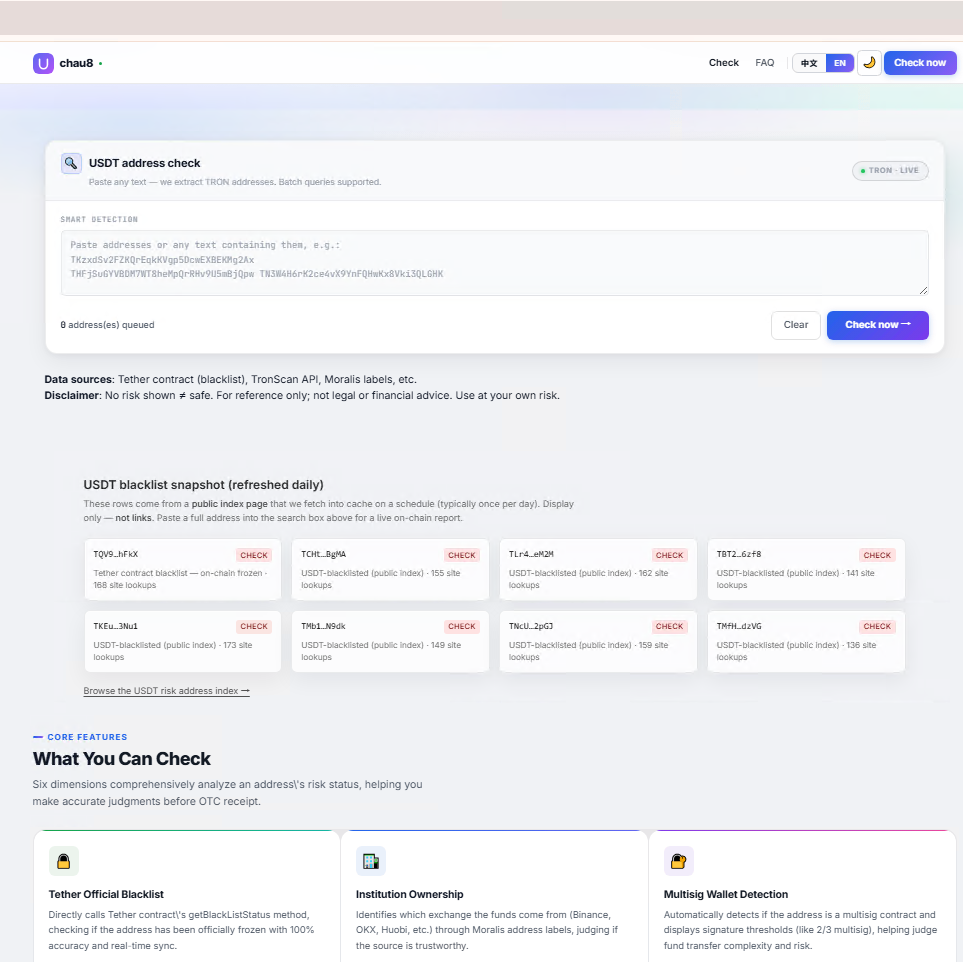 Did You Check That USDT Address Before Accepting Payment?