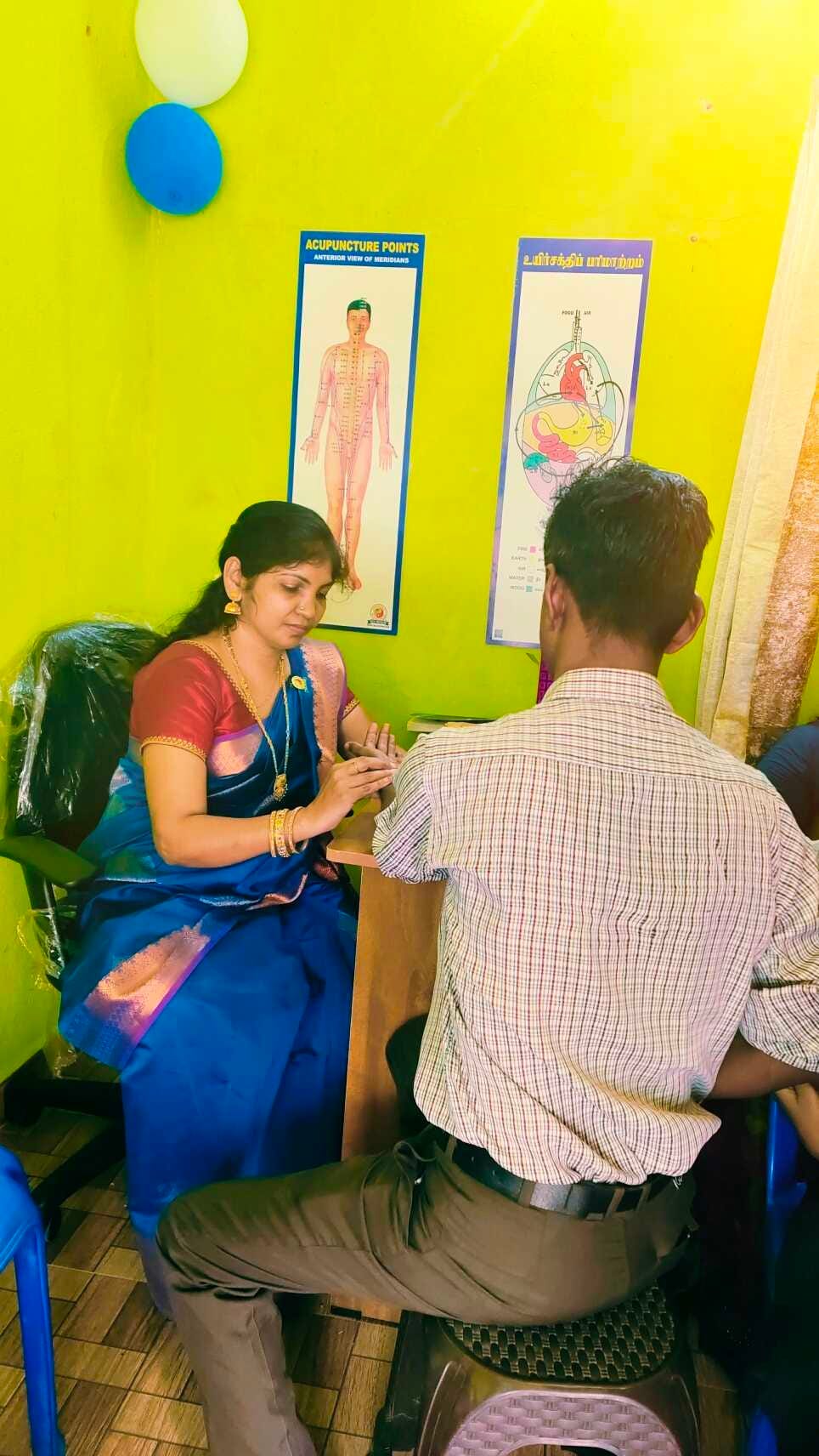 Acu Healer Fausiya Sultana D.A.Sc., 4G acupuncture clinic chrompet chennai