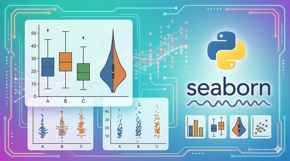 Visualizing a Categorical and a Quantitative Variable in Seaborn