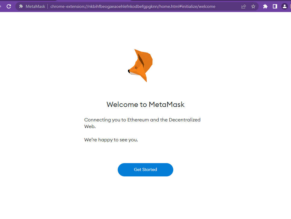 Getting started with MetaMask installation in Chrome