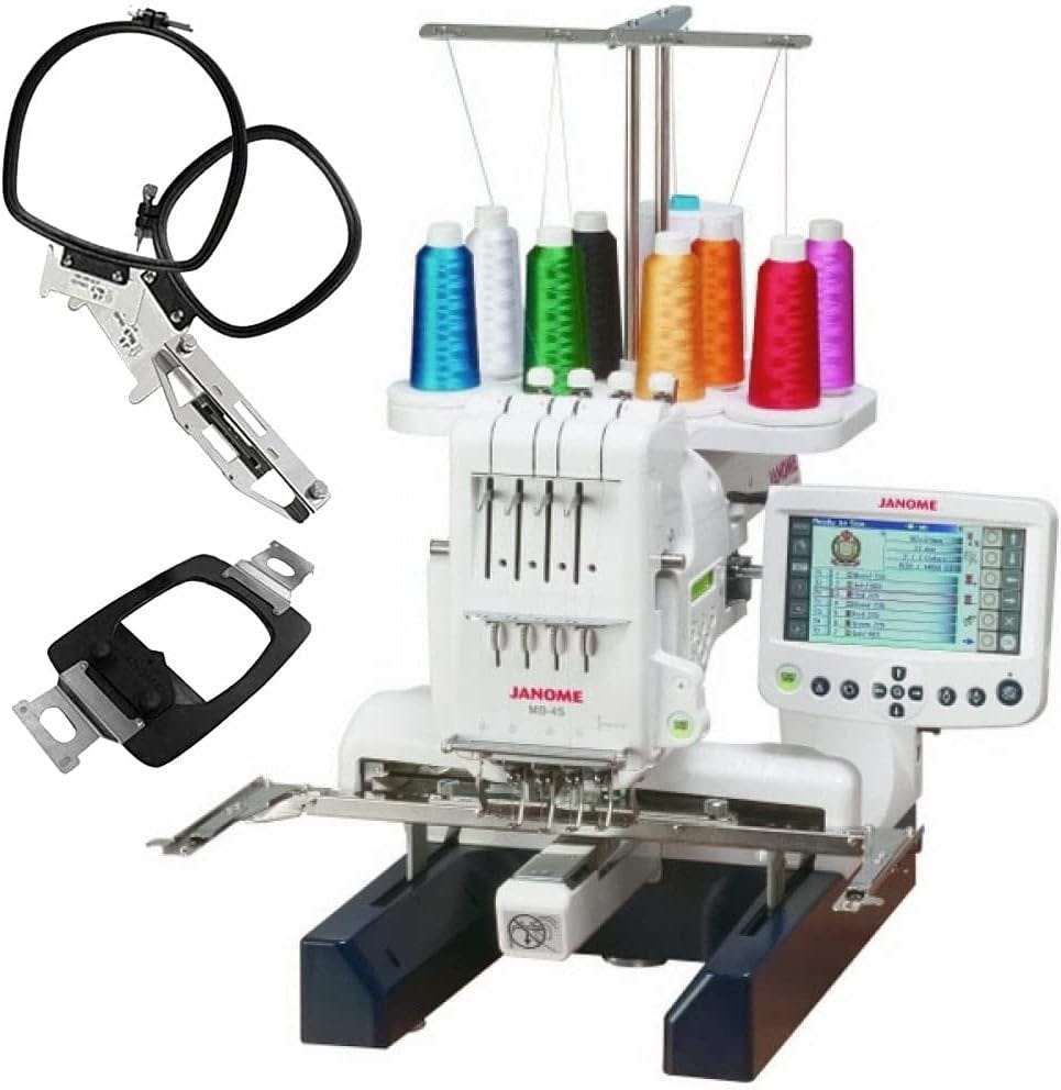 Best Hat Embroidery Machine for Beginners: Janome MB-4SE