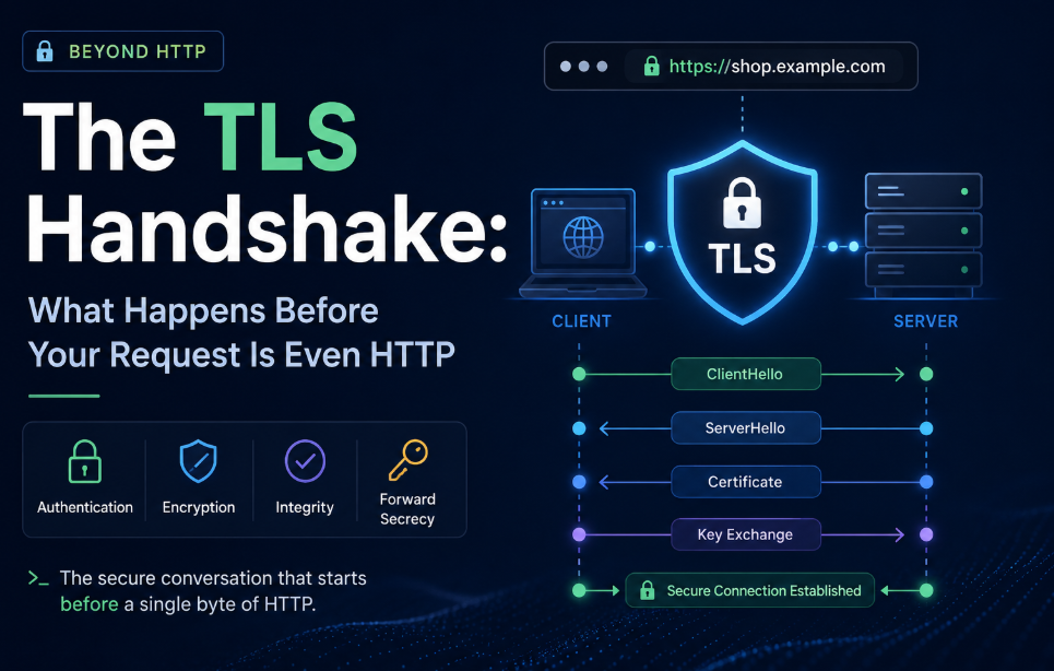 The TLS Handshake: What Happens Before Your Request Is Even HTTP