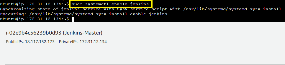 Enable Jenkins