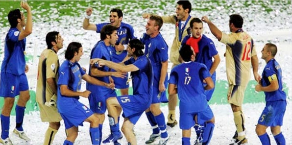 Italian football team tries (and fails) to keep politics out of