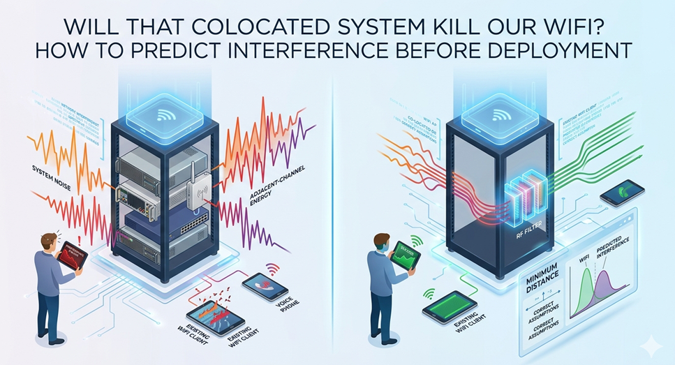 Will That Colocated System Kill Our WiFi? How to Predict Interference Before Deployment