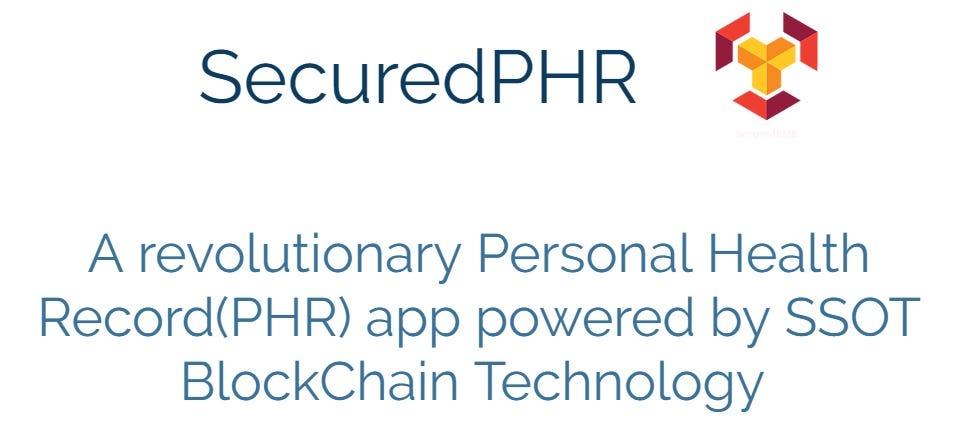 Ssot health provides healthcare solutions with blockchain! Ssot health provides healthcare solutions with blockchain!