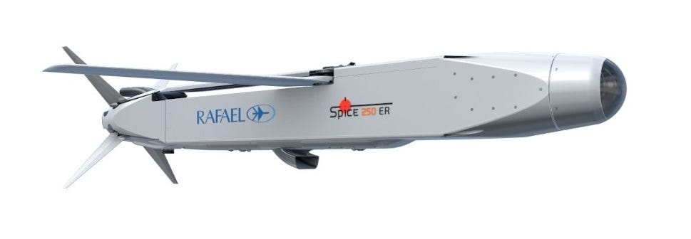 Spice 250 ER satellite-guided bomb