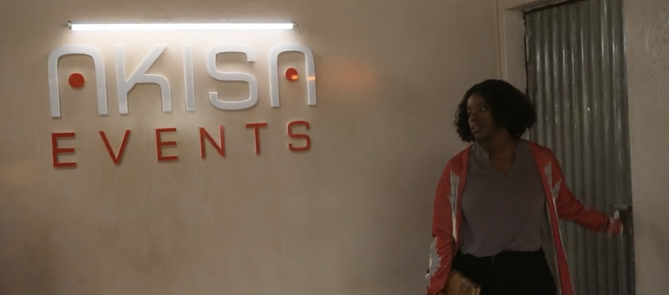 Akisa Events` office entrance. Image credit: Netflix