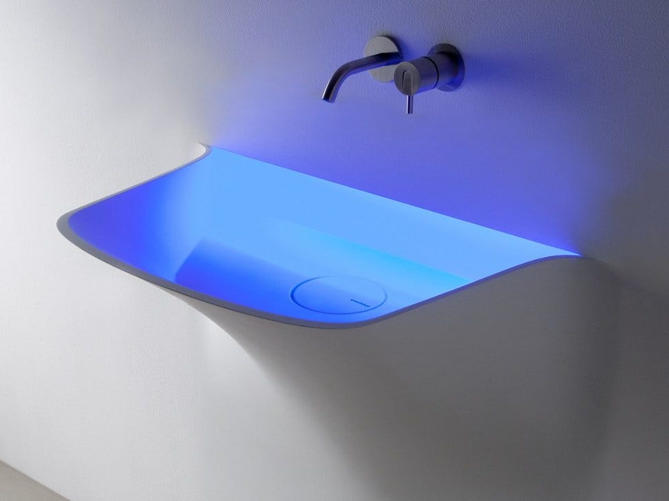 LED Sink for bathrooms