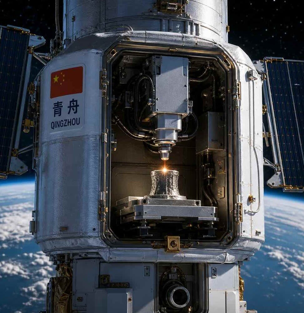 China Just 3D Printed Metal in Space. But That’s Not the Real Story