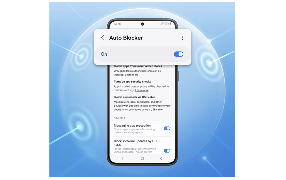 Samsung Introduces Auto Blocker on Phones with One UI 6