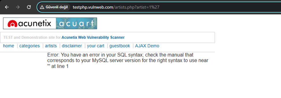 Developer’s Nightmare: SQL Injection Zəiflikləri (band sqli, blind sqli və s.)