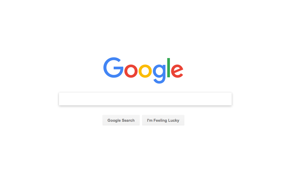 Google search website