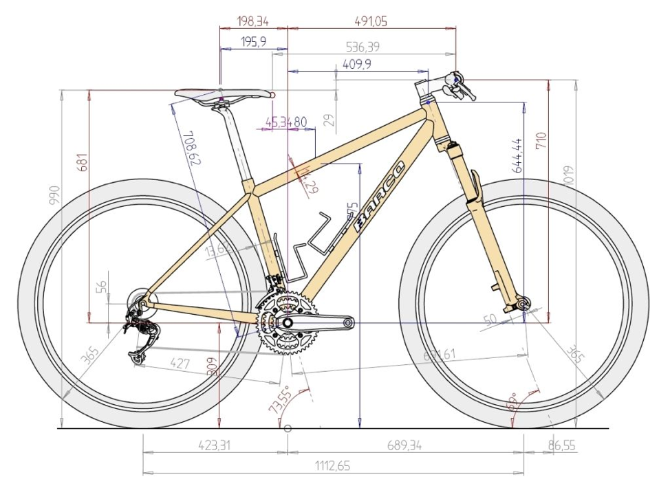 Bicycle diagram