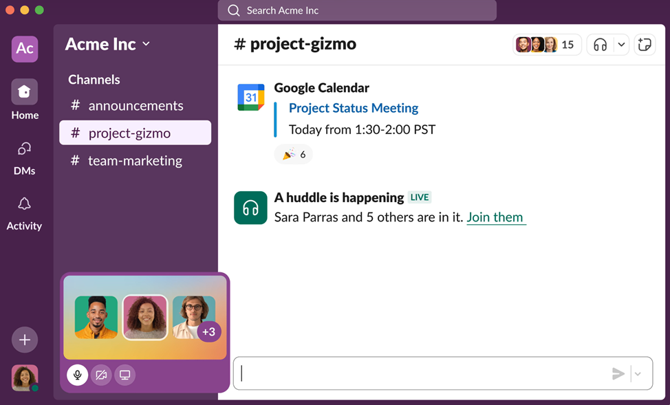 For Instant Communication — Slack