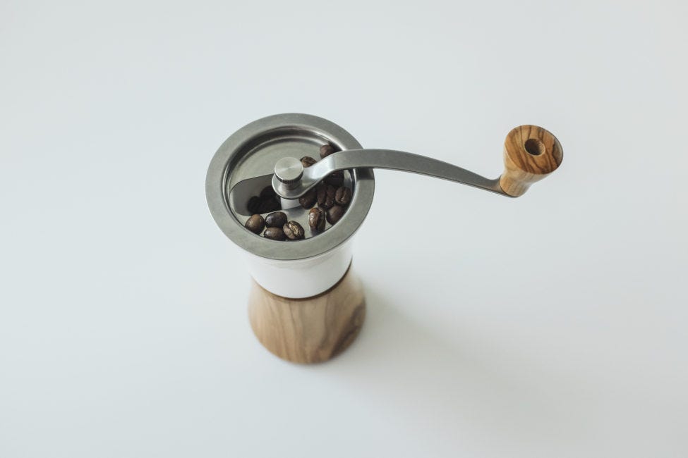 Hario ceramic and wood grinder-13