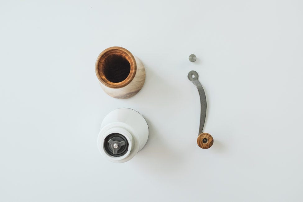Hario ceramic and wood grinder-9