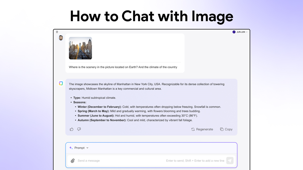 Unlock the Power of Chatting with Images: Ask, Extract, and Learn