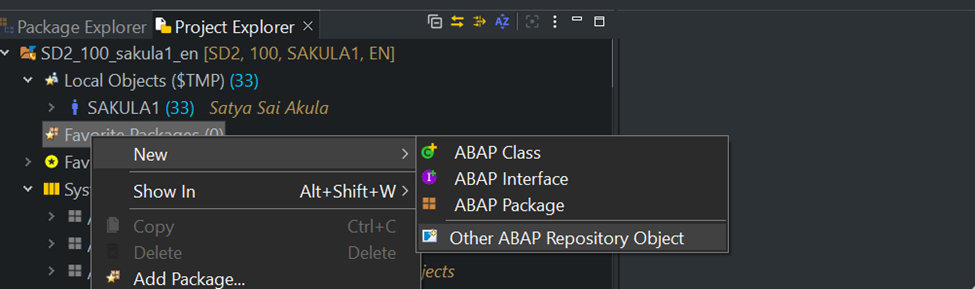 Streamlining SAP Development: Creating Data Elements & Domains in SAP HANA Studio