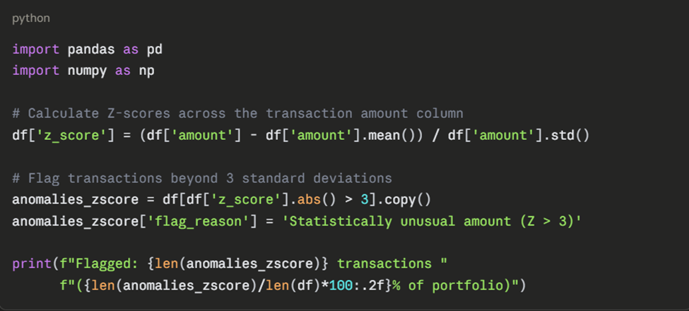 How I Detected Banking Transaction Anomalies Using Python —