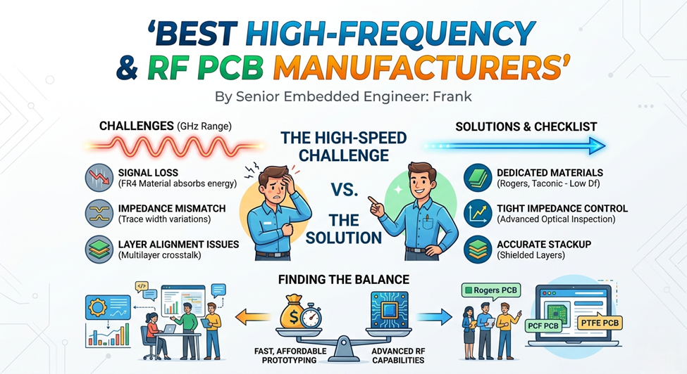 Best High-Frequency & RF PCB Manufacturers