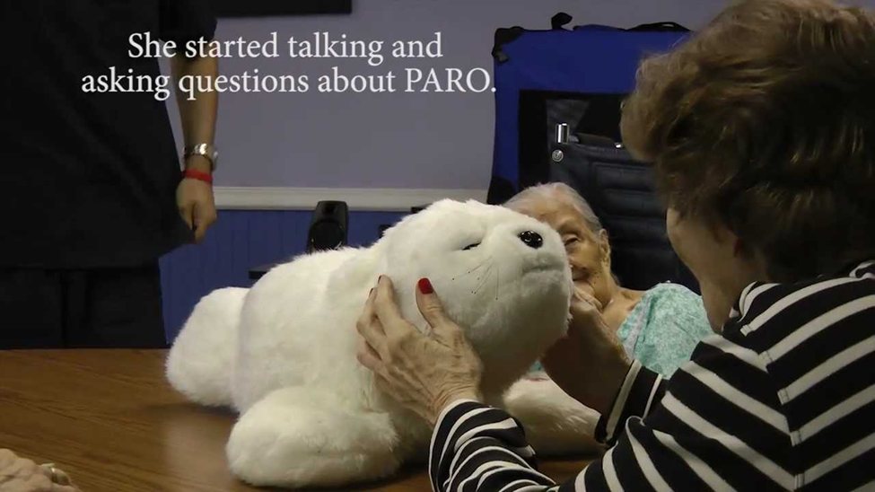 Paro the Therapeutic robot