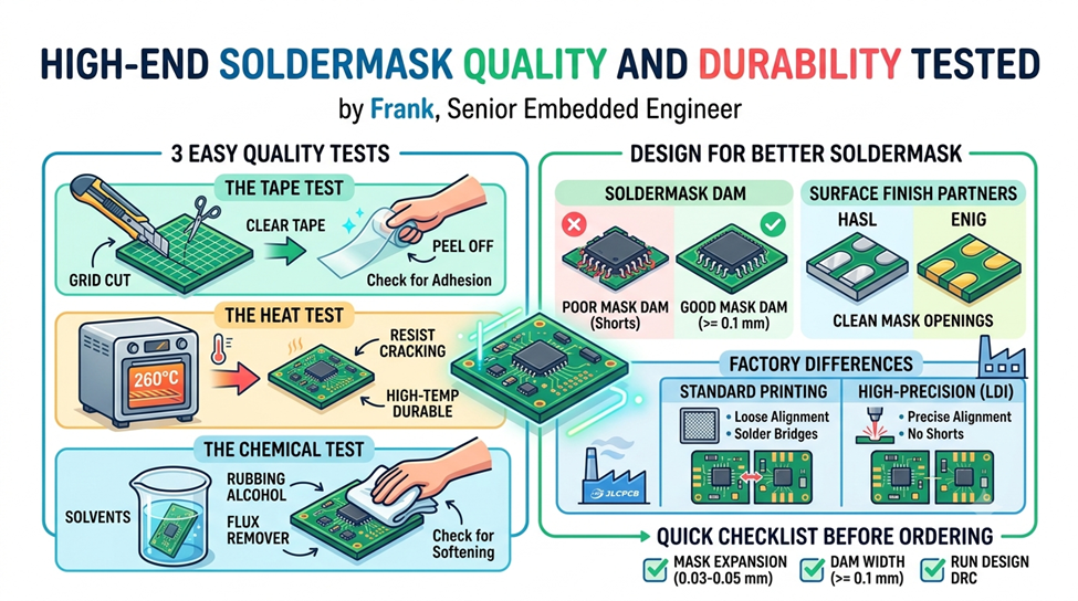 High-End Soldermask Quality and Durability Tested