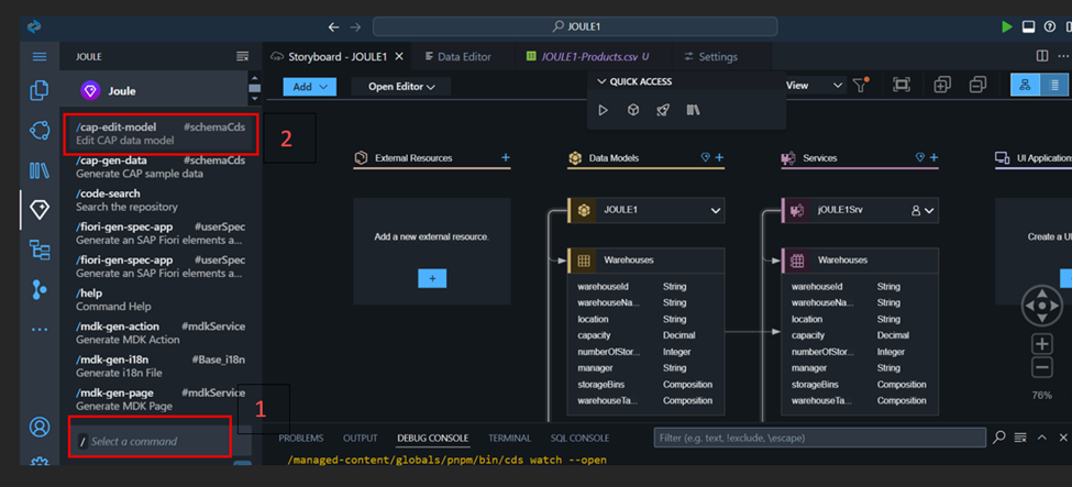 Enhancing CAP Applications: Adding a New Entity After App Creation.