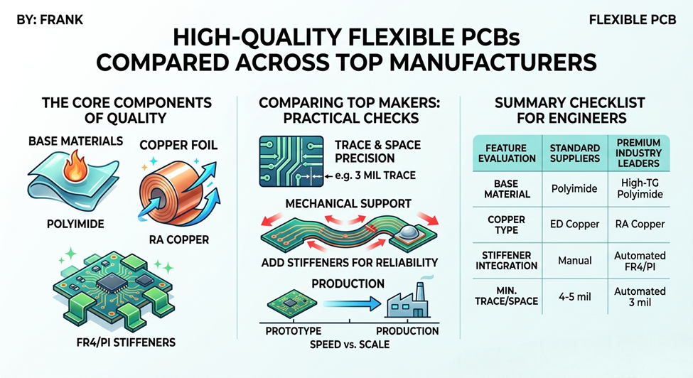 High-Quality Flexible PCBs Compared Across Leading Makers