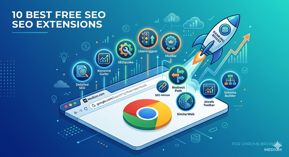 10 Best Free SEO Chrome Extensions to Skyrocket Your Rankings in 2026