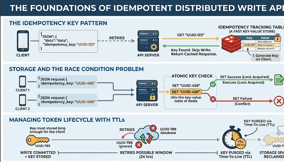 Building Idempotent APIs for Safe Distributed Writes