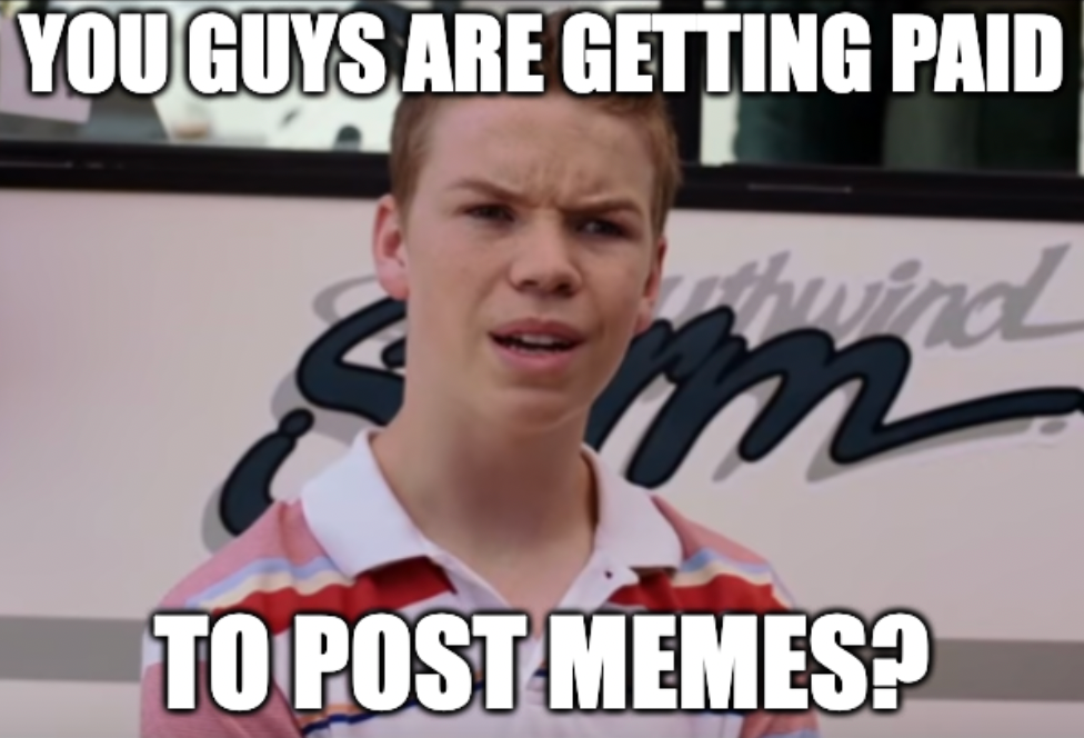 you guys are getting paid to post memes on meme2earn?