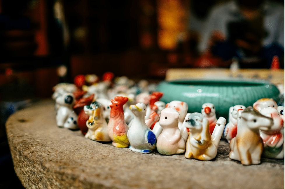 Ceramic statues of Chinese zodiac animals