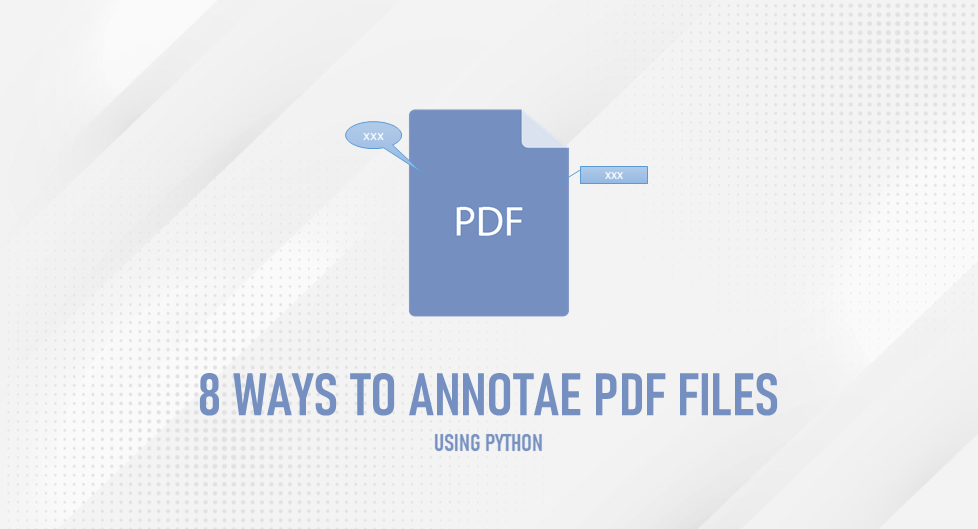 Add annotations to PDF.