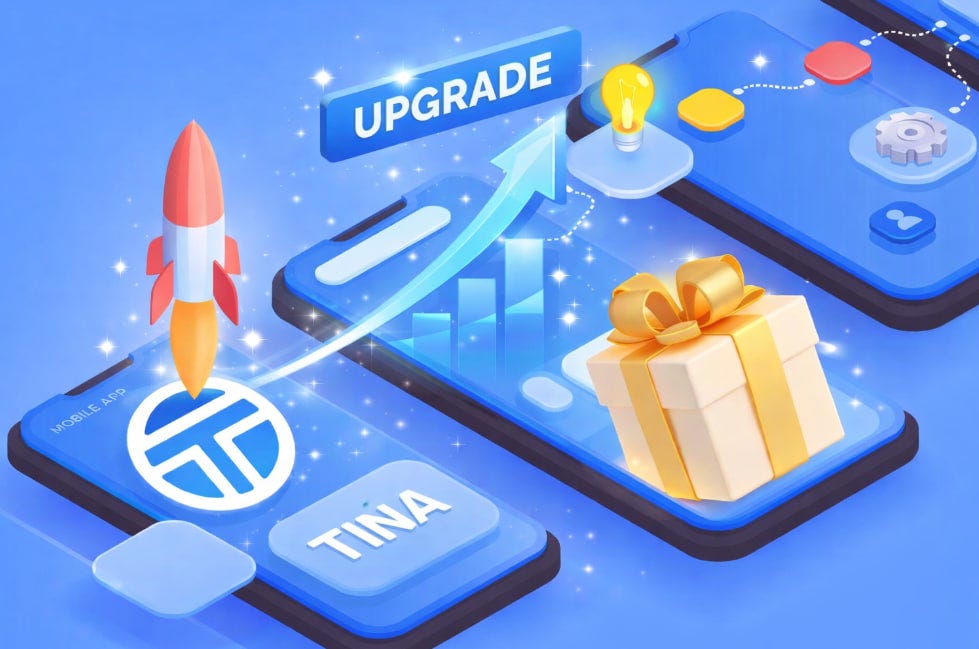  TINA App Major Update — Usability Upgraded!