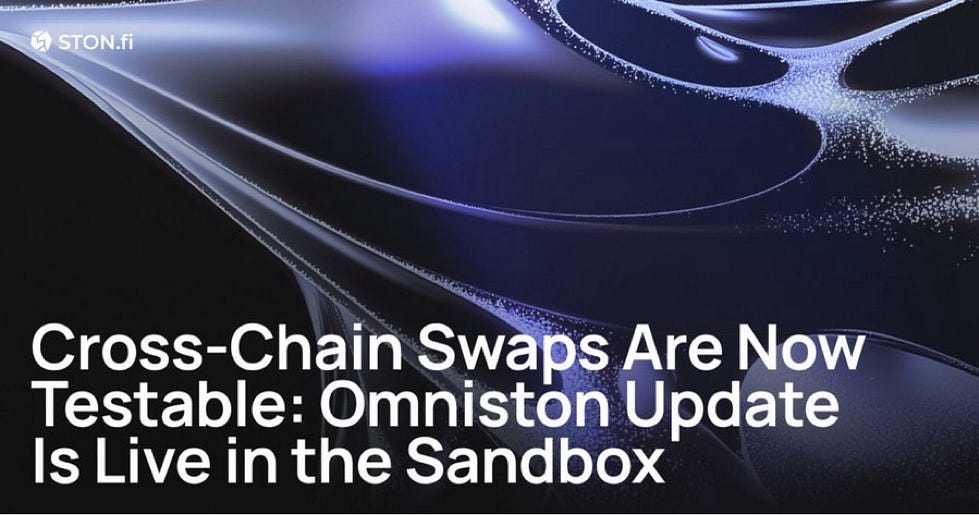 Omniston Expands Beyond TON With Cross-Chain Swaps in Sandbox