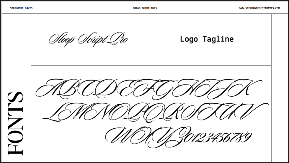 Sloop Script Pro Font Sample