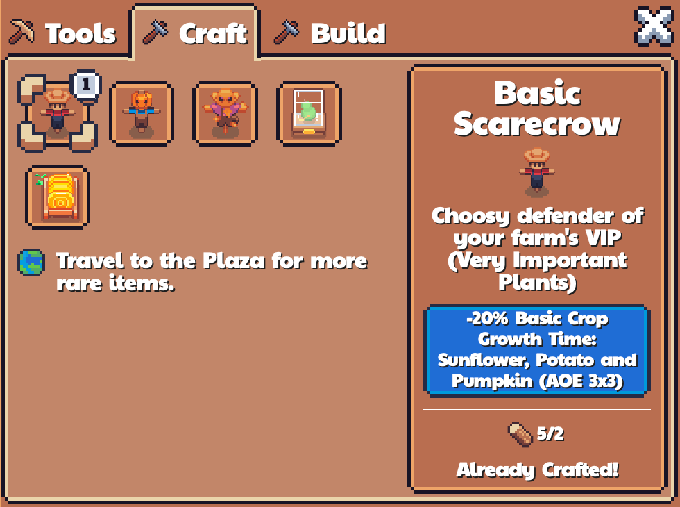 How to play sunflower land — craft items