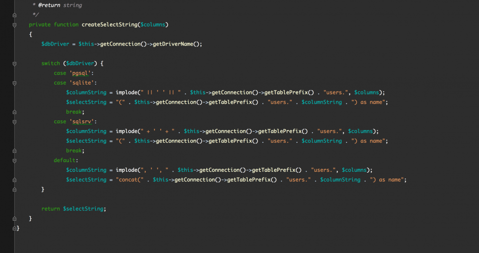 phpstorm sublimetext style