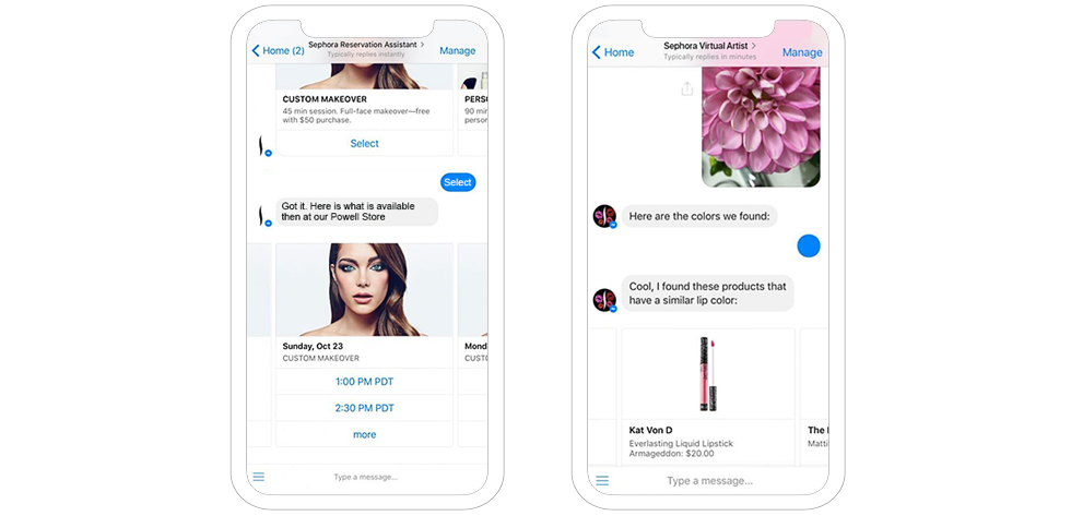 Sephora eCommerce Chatbot for the Beauty Industry