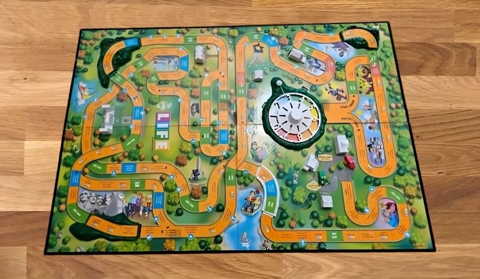 Game of Life Board Game on Table