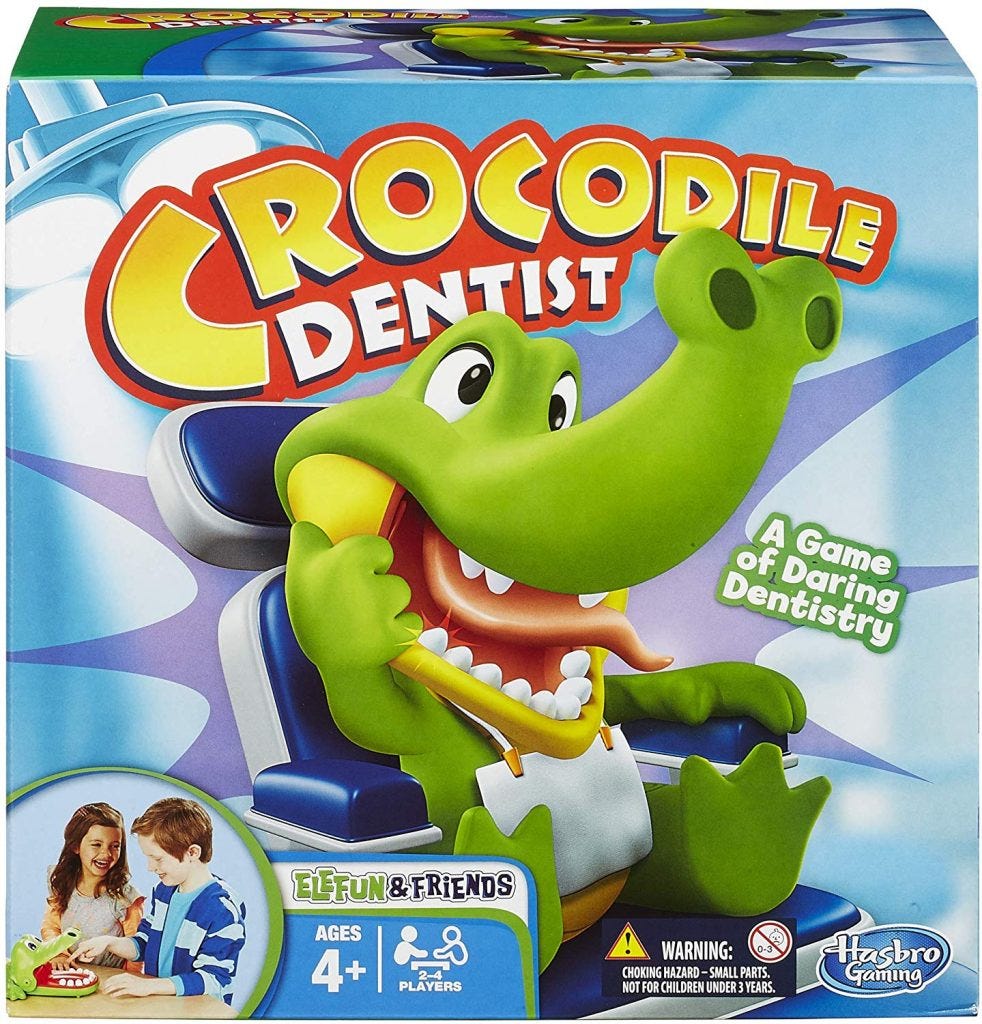 crocodile dentist kids game
