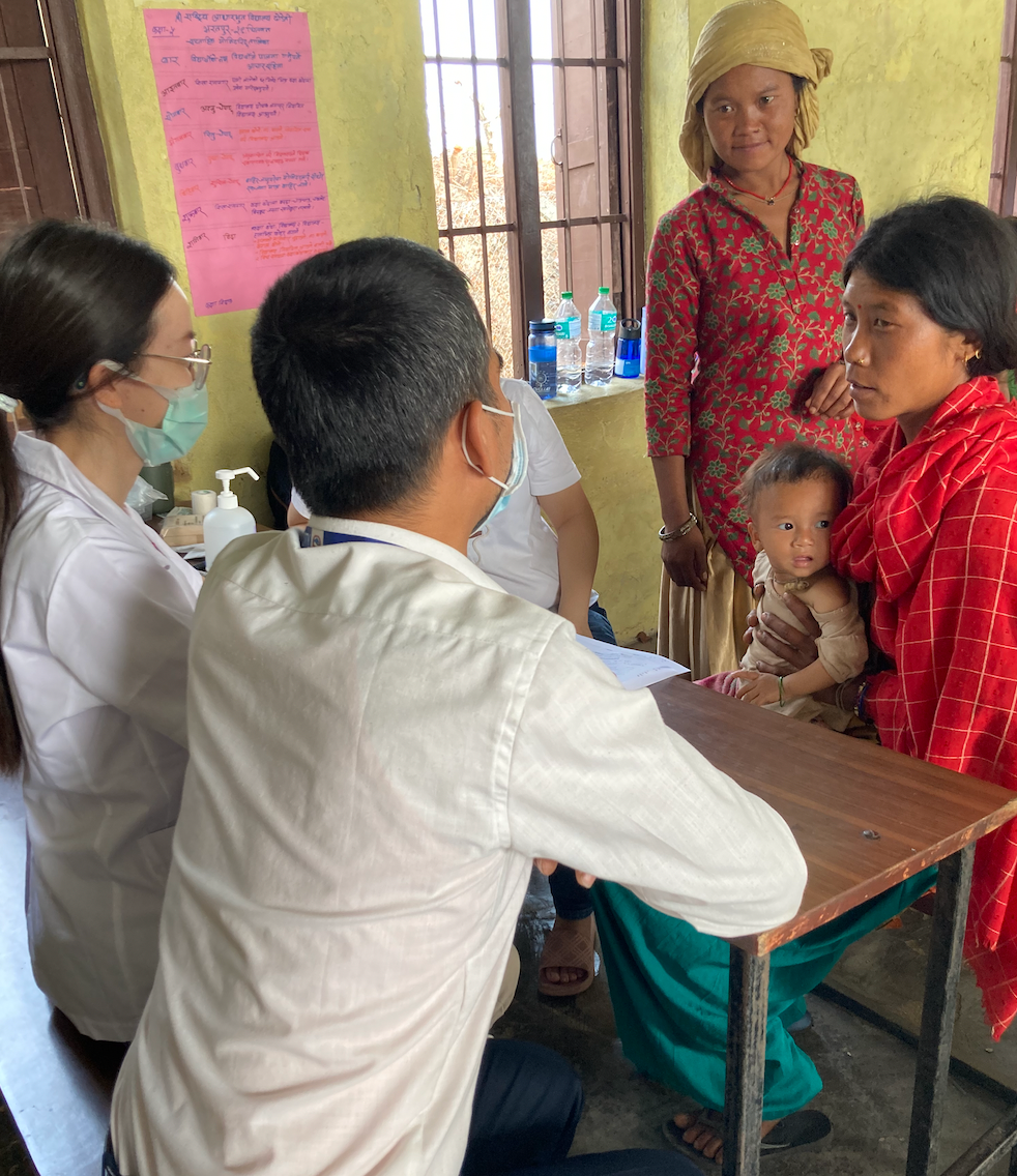 Free clinic in Nepal.