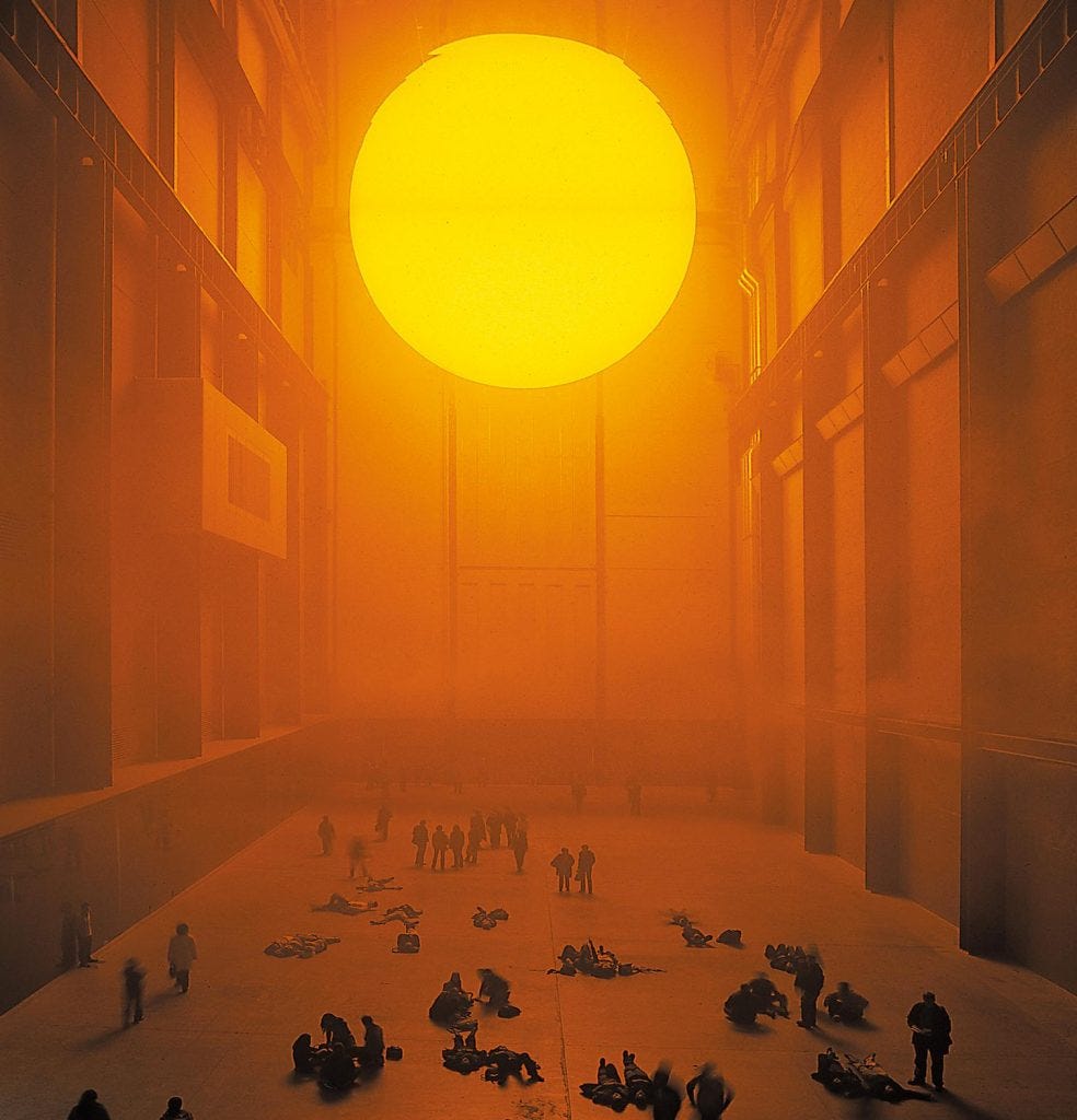 Multimedia with 'The Weather Project' by Eliasson
