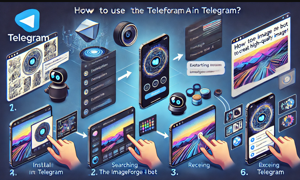 Step-by-Step Guide to Using the ImageForge AI Bot in Telegram for Creating High-Quality Images