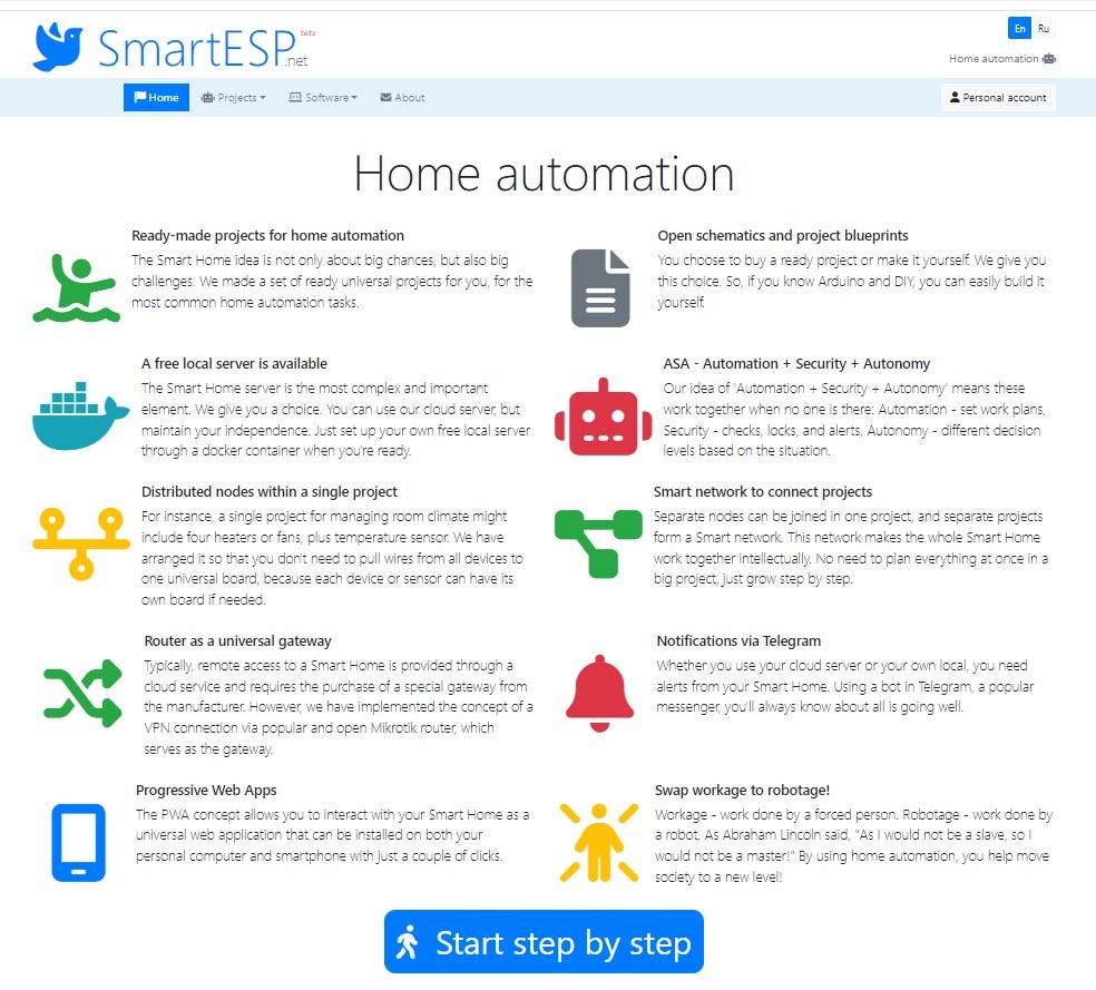 smartESP iot smart home