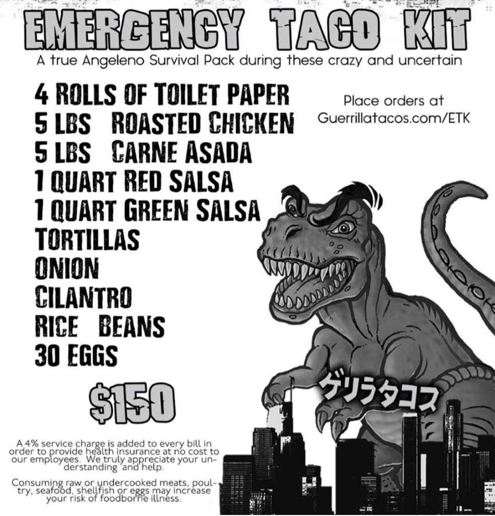 Taco COVID Emergency List