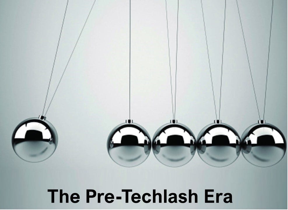 The Pre-Techlash Era