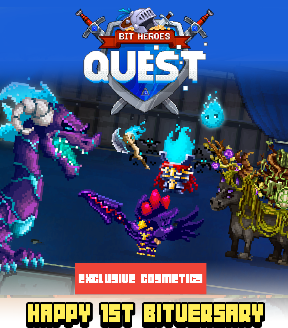 Exclusive cosmetics during the Bitversary